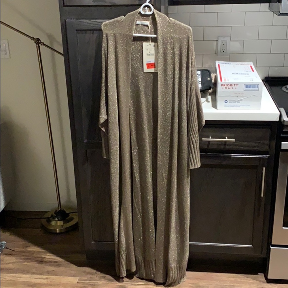 Zara Maxi Cardigan